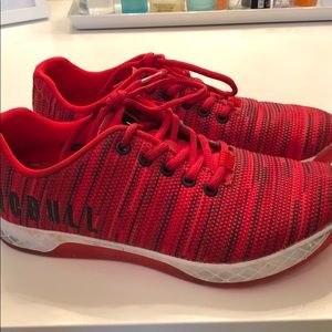 Nobull red training sneakers